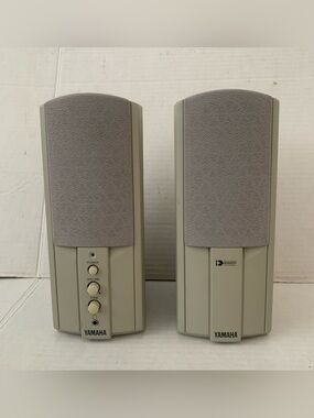 VTG Yamaha YST-M7 Powered Multimedia Computer Speakers Pair without power supply